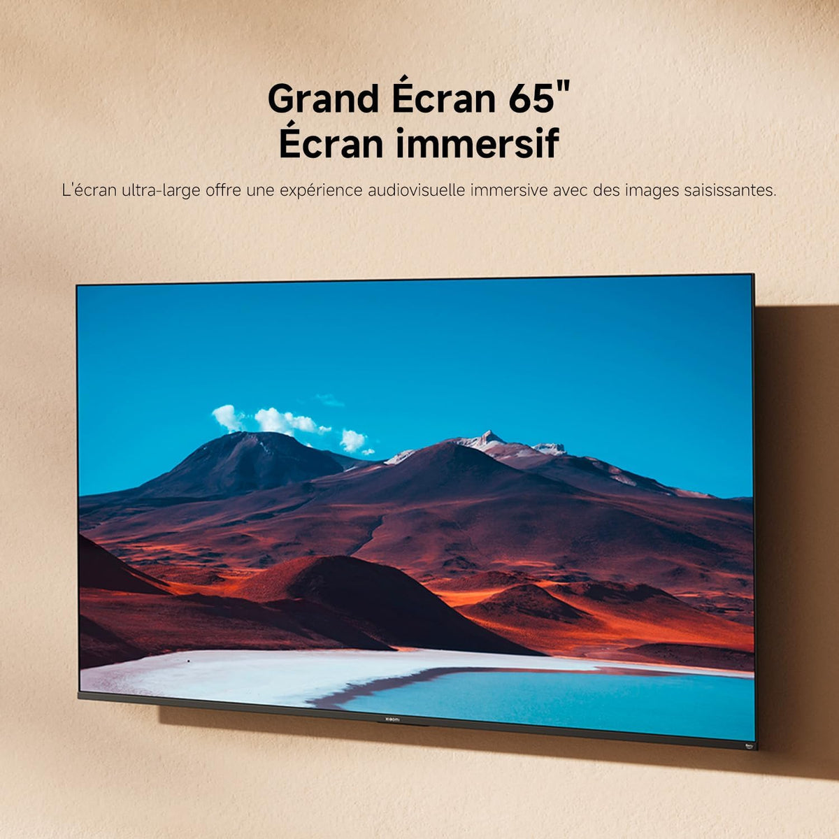 XIAOMI TV F 65 Pouces (165 cm) 2025, 4K UHD Smart TV