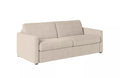 Canapé velours convertible AGATHE système couchage avec matelas épaisseur 13cm
