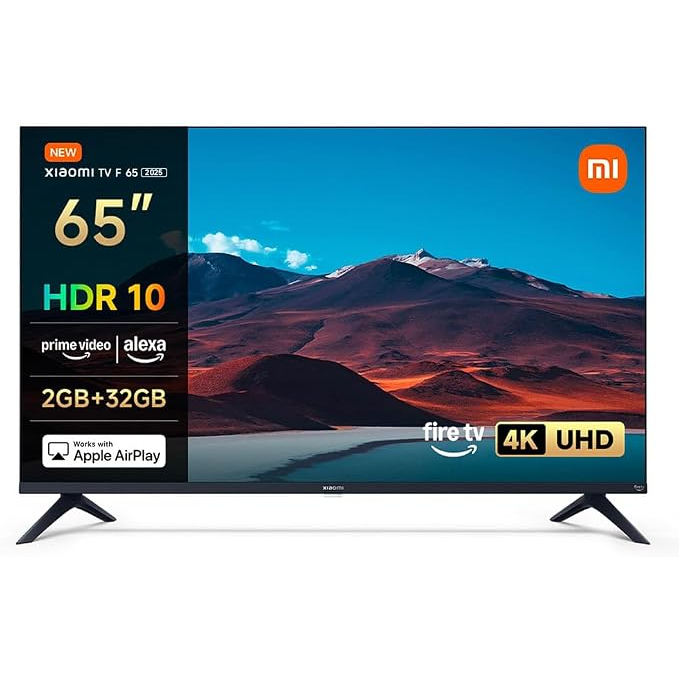 XIAOMI TV F 65 Pouces (165 cm) 2025, 4K UHD Smart TV